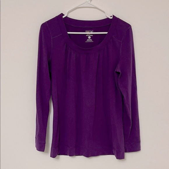 Mountain Hardwear Tops - Mountain Hardwear Purple long sleeve top size medium